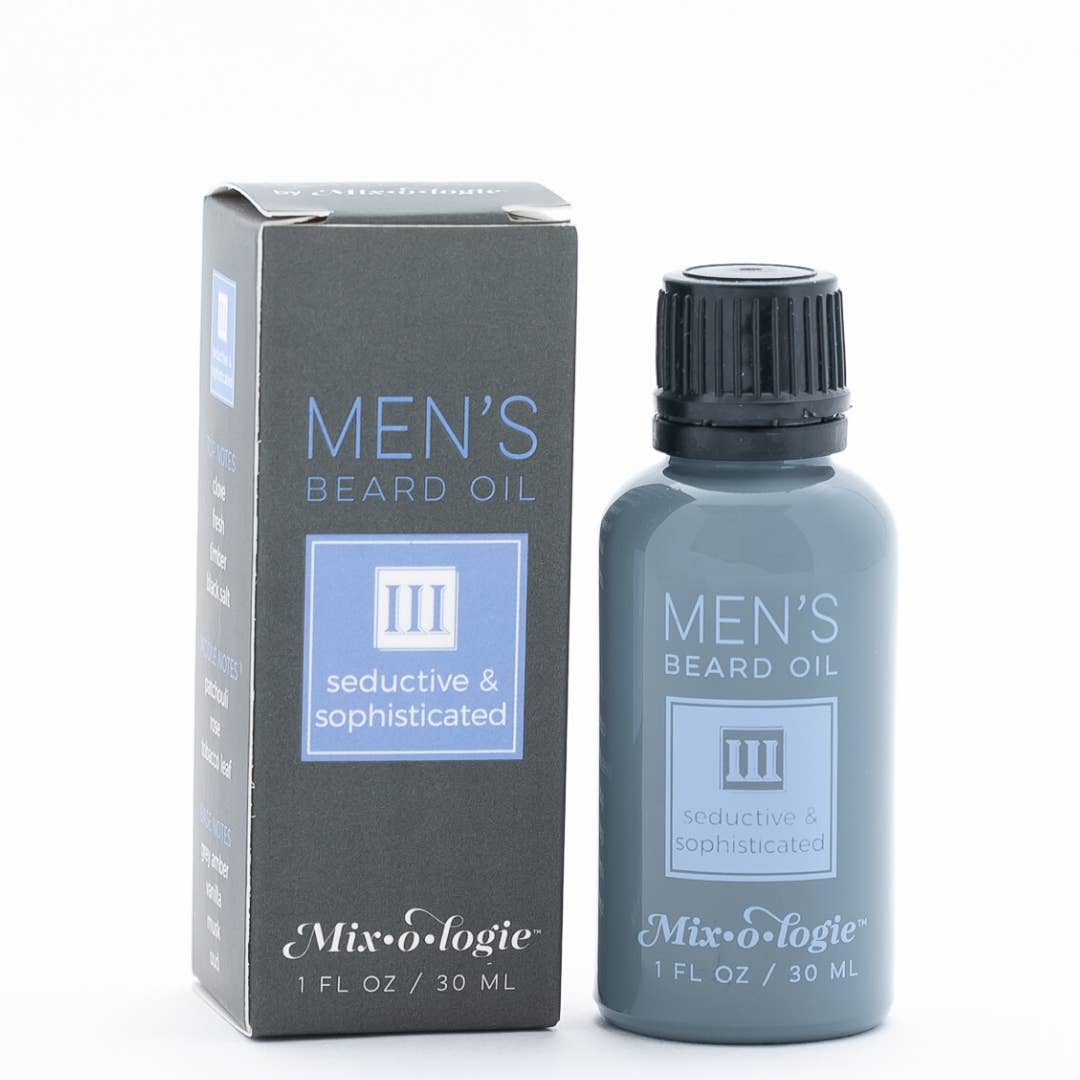Men's III (Seductive & Sophisticated) | Beard Oil Mixologie- Tilden Co.