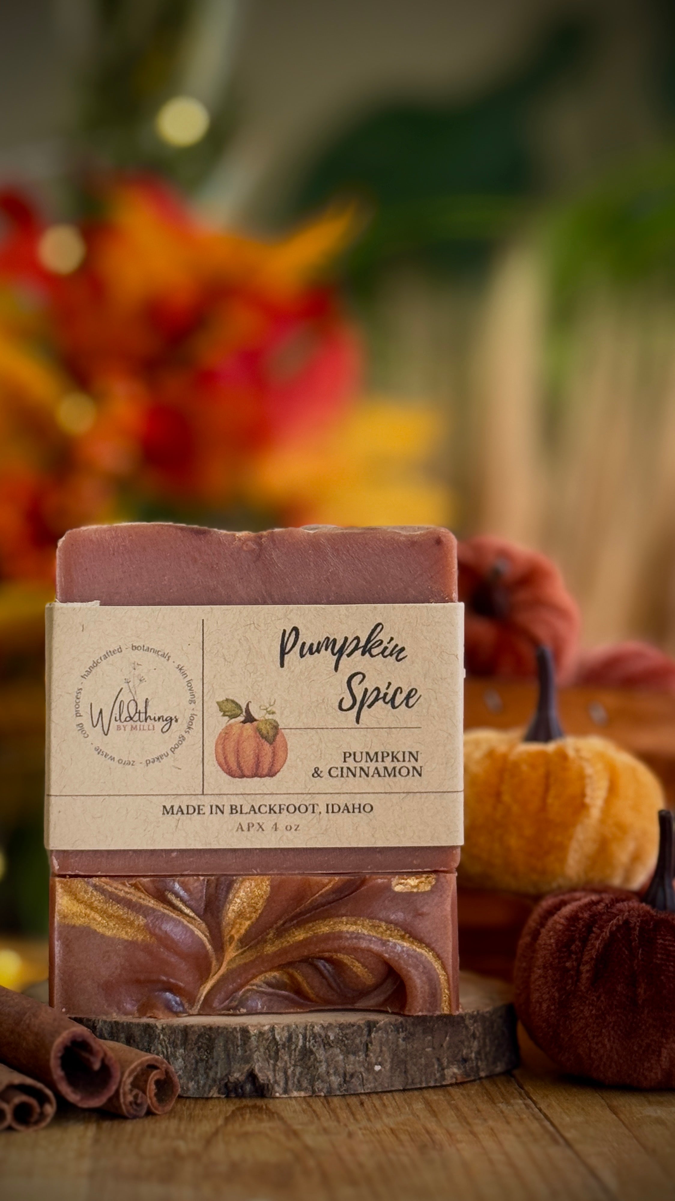 Wildthings By Milli Soap Pumpkin Spice Pumpkin Spice Tilden Co. LLC- Tilden Co.
