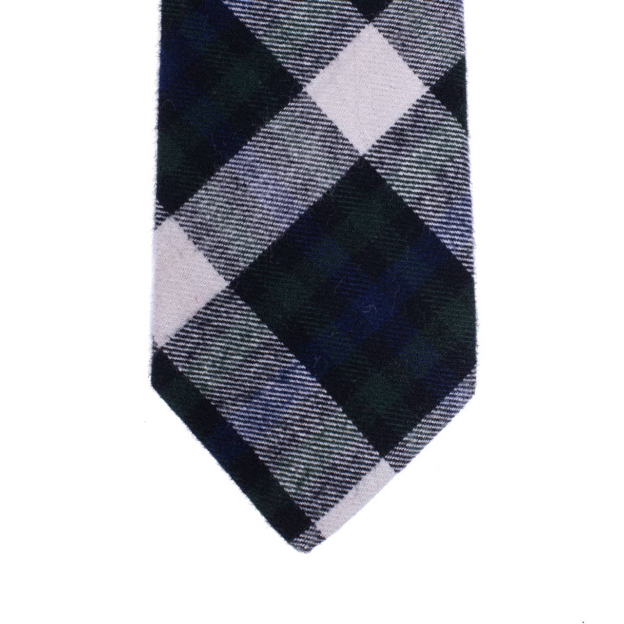 Men's 100% Cotton Checkered Ties 3     Selini New York- Tilden Co.