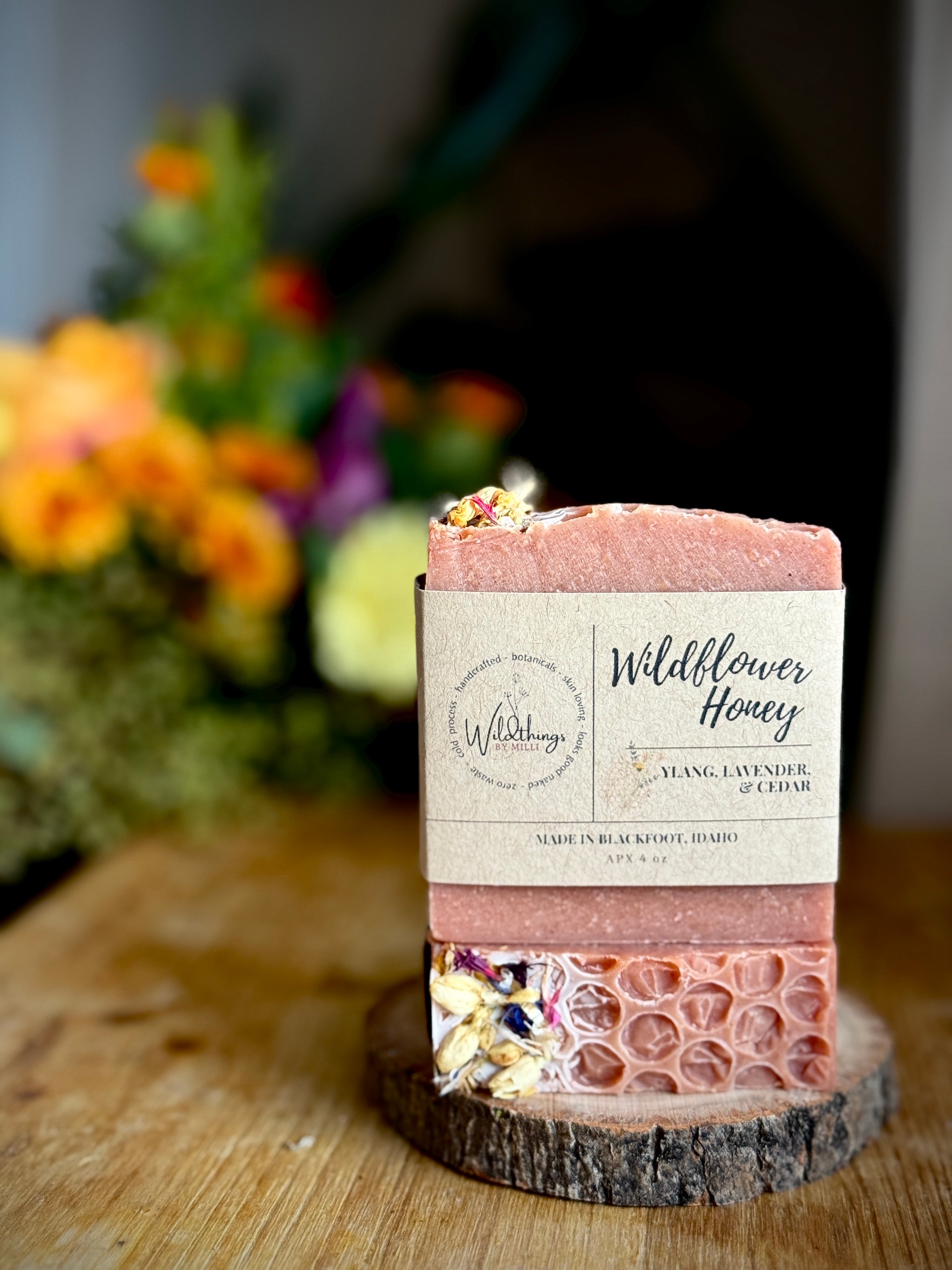 Wildthings By Milli Soap Wildflower Honey Wildflower Honey Tilden Co. LLC- Tilden Co.