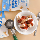 White Chocolate Waffle Cones Snacks Muddy Bites- Tilden Co.