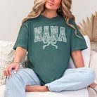 Lace Names Graphic Tee in Spruce T-Shirt Ave Shops- Tilden Co.