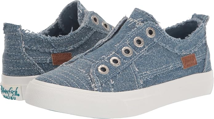 Blowfish Play Sneakers in Light Denim    Shoes Blowfish Malibu- Tilden Co.