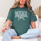 Lace Names Graphic Tee in Spruce T-Shirt Ave Shops- Tilden Co.