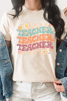 Teacher Echo Graphic Tee    Graphic T-Shirt Kissed Apparel- Tilden Co.