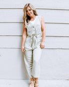 Crew Neck Tank Halftee (Rayon/Spandex Blend) Halftee Layering Essentials- Tilden Co.