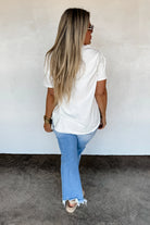 PREORDER: Joey Washed Cotton Boyfriend Tee Womens Ave Shops- Tilden Co.