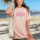 Beach Life Graphic Tee Womens Ave Shops- Tilden Co.