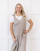Crew Neck Boyfriend Halftee Layering Top HALFTEE Layering Fashions- Tilden Co.