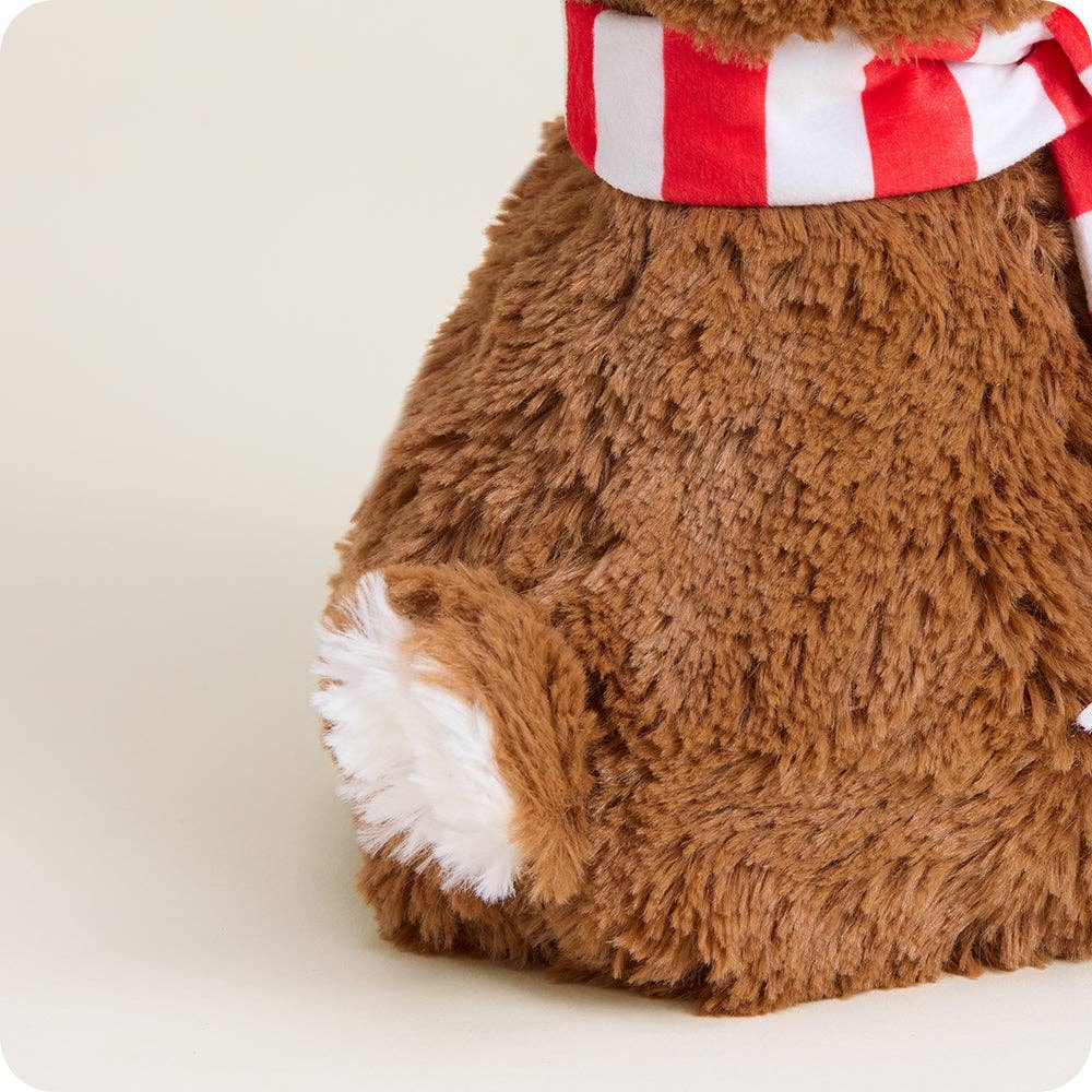 Rudolph with Scarf Warmies Stuffed Animal Warmies: America’s Favorite Microwave Plush Brand- Tilden Co.