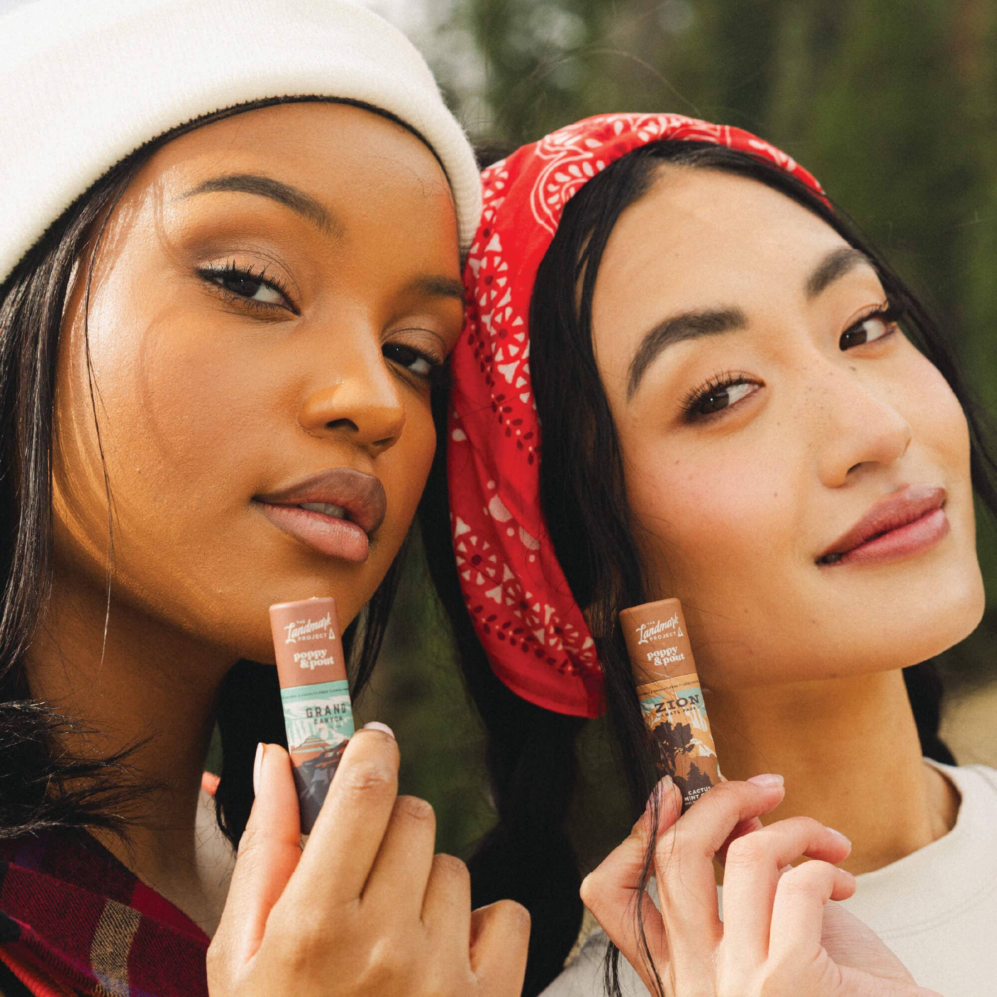 The Landmark Project, Lip Balm, Grand Canyon Sunset Cinnamon Poppy & Pout- Tilden Co.
