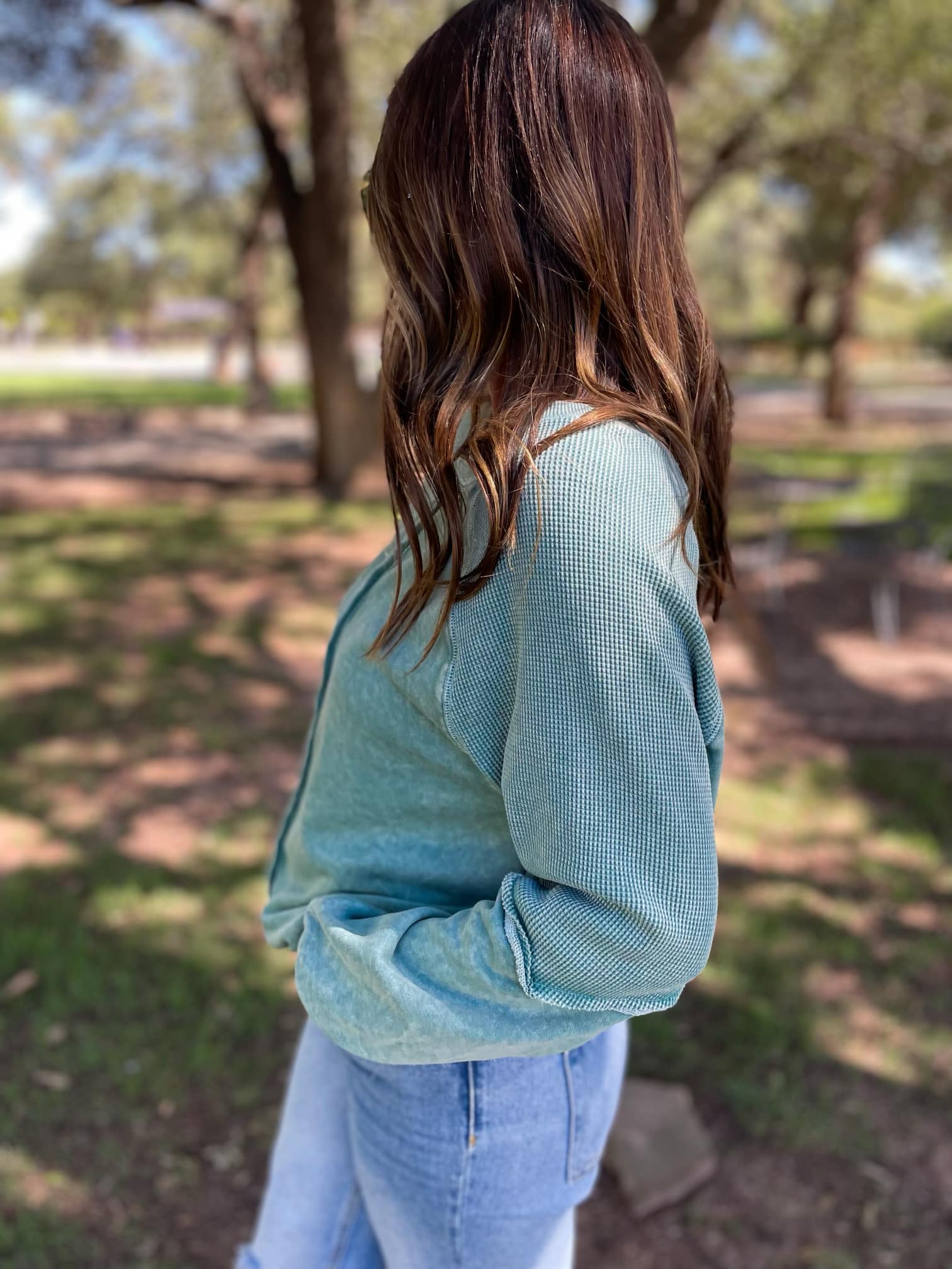 PREORDER: Best Selling Elliott Exposed Seam Sweatshirt in Five Colors Womens Ave Shops- Tilden Co.
