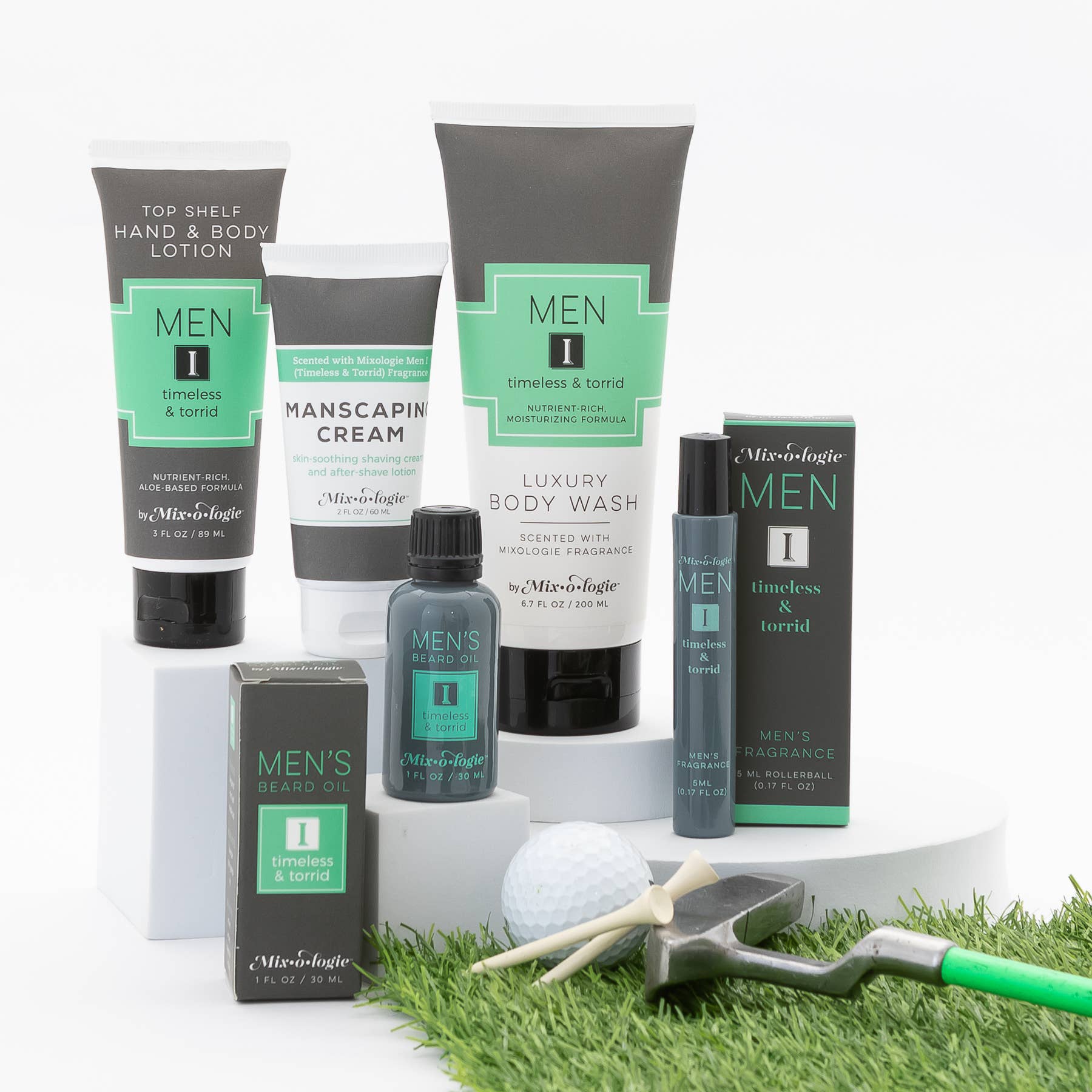 Men's I (Timeless & Torrid) | Beard Oil Mixologie- Tilden Co.