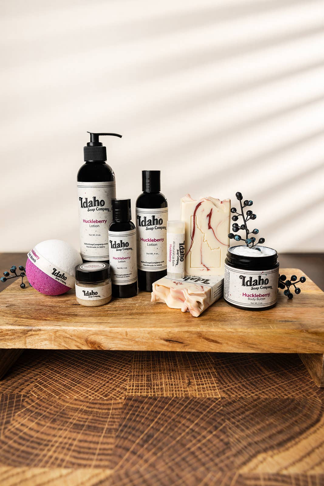 Idaho Huckleberry Bar Soap    hand soap Idaho Soap Company- Tilden Co.