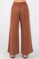 Wide Leg Drawstring Pants Sewn and Seen- Tilden Co.
