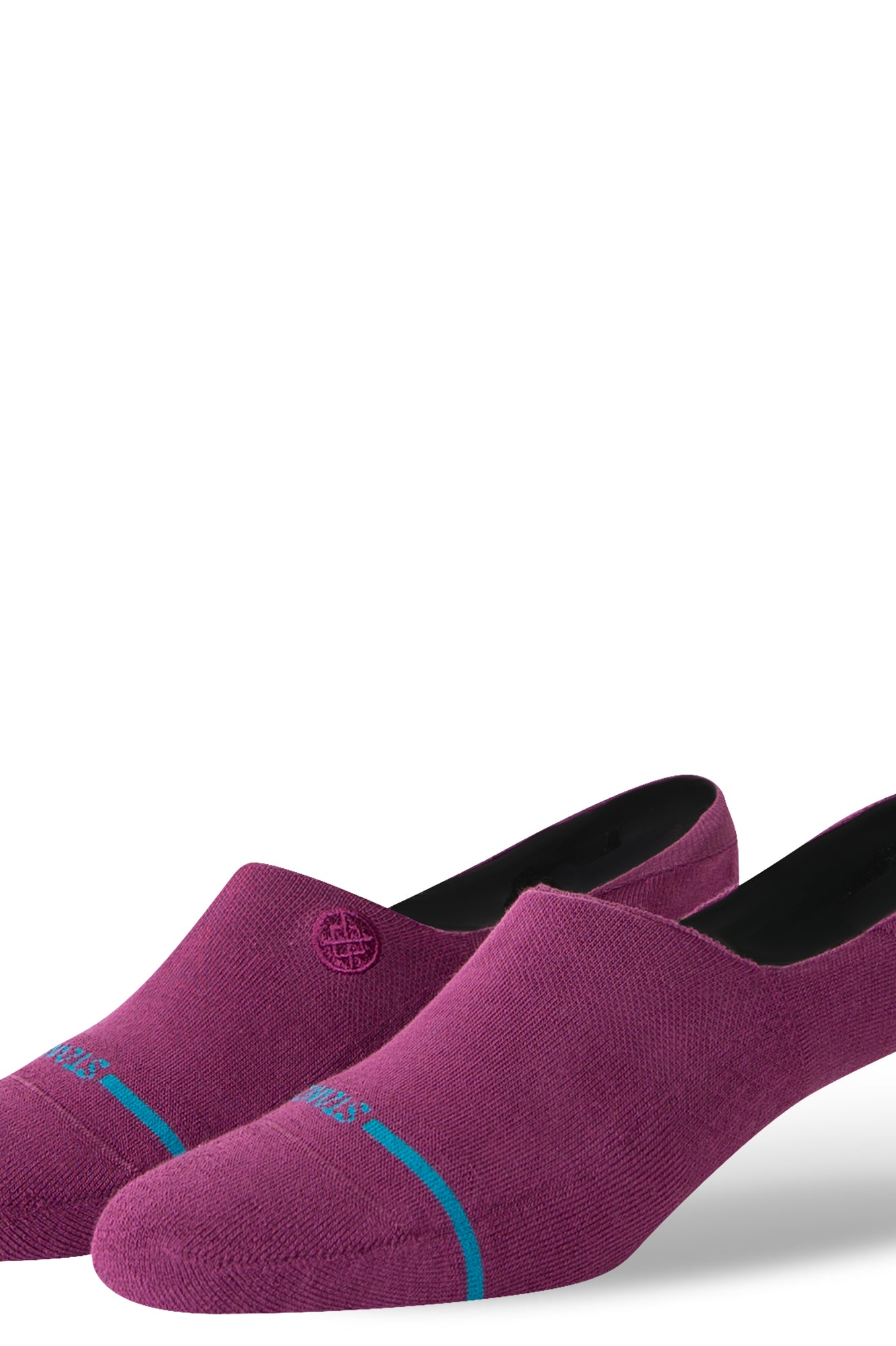 Stance Cotton No Show Socks Small (Men 3-5.5 / Women 5-7.5) / Berry Small (Men 3-5.5 / Women 5-7.5) Berry socks Stance- Tilden Co.