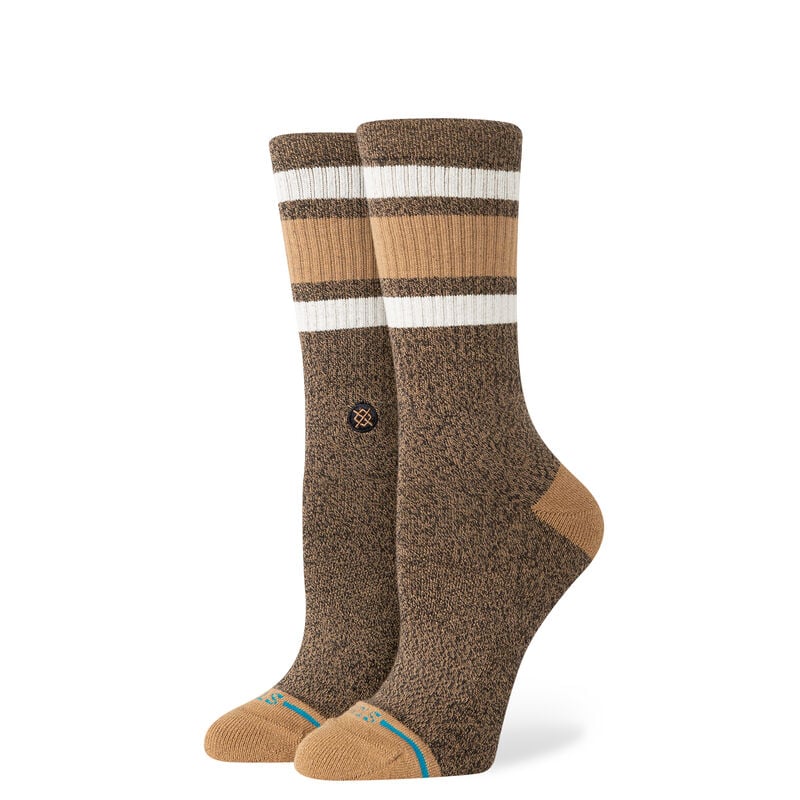 Stance Butter Blend Crew Socks Small (Men 3-5.5 / Women 5-7.5) / Dark Roast Small (Men 3-5.5 / Women 5-7.5) Dark Roast Crew Socks Stance- Tilden Co.