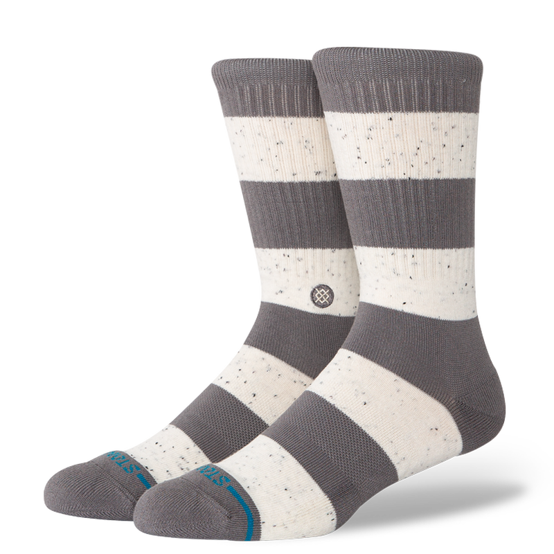 Cotton Crew Medium Cushion Socks Nep Stripe Crew / Large (Mens 9-13 / Womens 11-14) Nep Stripe Crew Large (Mens 9-13 / Womens 11-14) Crew Socks Stance- Tilden Co.