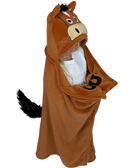 Horse Kid's Hooded Blanket Blanket LazyOne- Tilden Co.