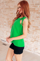 A Little Closer Shoulder Tied Tank Top Tops Ave Shops- Tilden Co.
