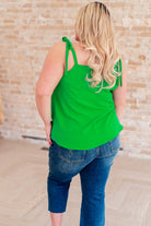 A Little Closer Shoulder Tied Tank Top Tops Ave Shops- Tilden Co.