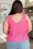 A Major Upgrade Knit V-Neck Tank Tops Ave Shops- Tilden Co.