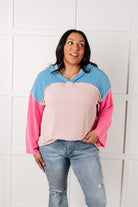 A-Tisket A-Tasket Color Block Pullover Tops Ave Shops- Tilden Co.