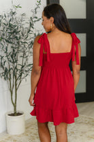 Acting Brand New Contrast Trim Crinkle Woven Dress Womens Ave Shops- Tilden Co.