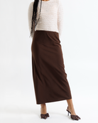 Adina Skirt XS / Chicory Coffee XS Chicory Coffee Skirts Downeast- Tilden Co.