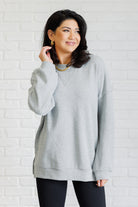 Adjust Your Expectations Relaxed Pullover    Tops Ave Shops- Tilden Co.