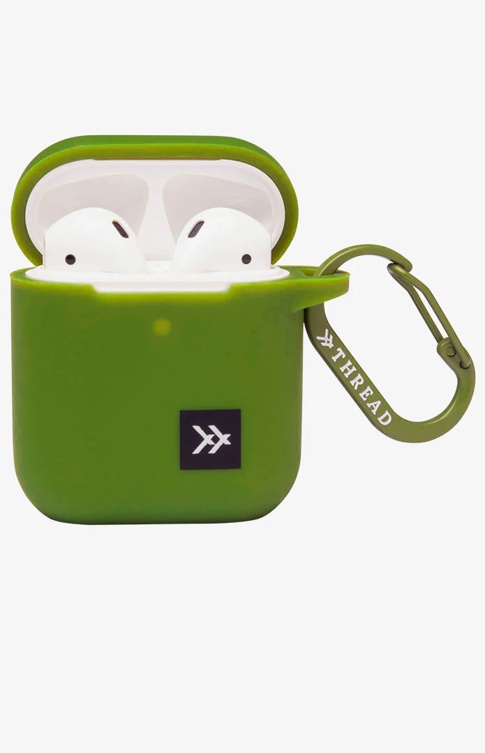 Olive AirPods Case AirPod 1 & 2 AirPod 1 & 2  Lanyards Thread- Tilden Co.