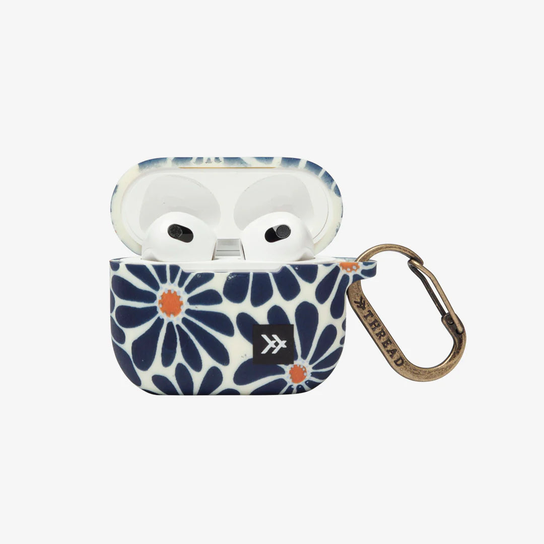 Emmeline (Navy) AirPods Case AirPods 3 AirPods 3  Lanyards Thread- Tilden Co.