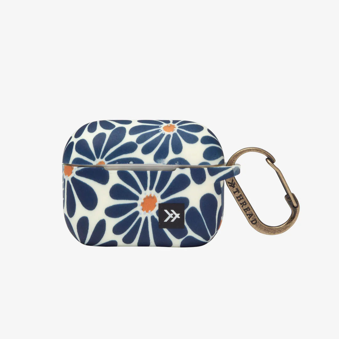 Emmeline (Navy) AirPods Case    Lanyards Thread- Tilden Co.