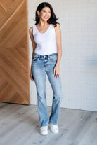 Alana Mid Rise Clean Bootcut Jeans    Womens Ave Shops- Tilden Co.