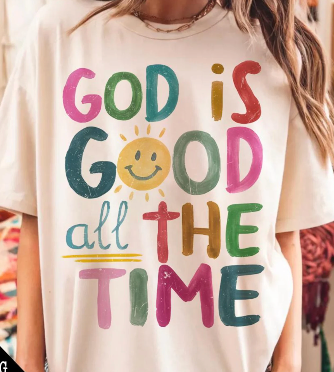 All The Time Graphic Tee Womens Ave Shops- Tilden Co.