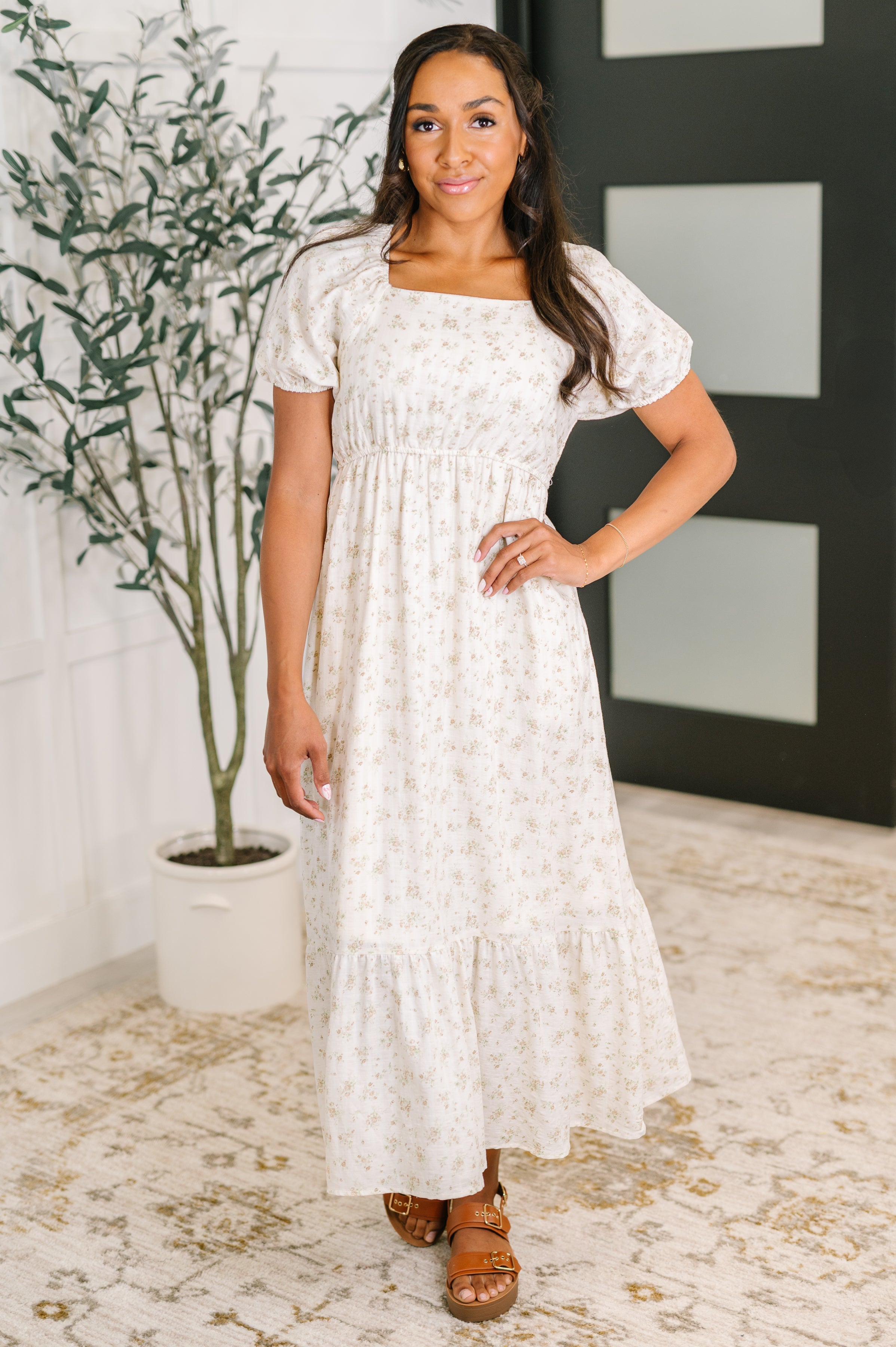 Angelcore Square Neck Dress Womens Ave Shops- Tilden Co.