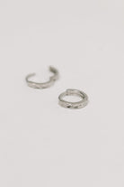 Any Reason Hammered Sterling Silver Earrings Womens Ave Shops- Tilden Co.