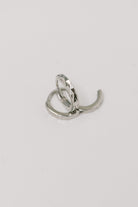 Any Reason Hammered Sterling Silver Earrings Womens Ave Shops- Tilden Co.