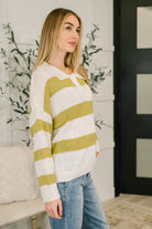 As Long As You're Mine Loose Knit Collared Top Womens Ave Shops- Tilden Co.
