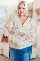 Ask Me About It Fringe Cardigan Layers Ave Shops- Tilden Co.