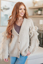 Ask Me About It Fringe Cardigan Layers Ave Shops- Tilden Co.