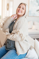 Ask Me About It Fringe Cardigan Layers Ave Shops- Tilden Co.
