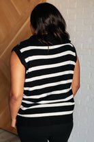 Attached at the Hip 1/4 Zip Sleeveless Sweater    Tops Ave Shops- Tilden Co.