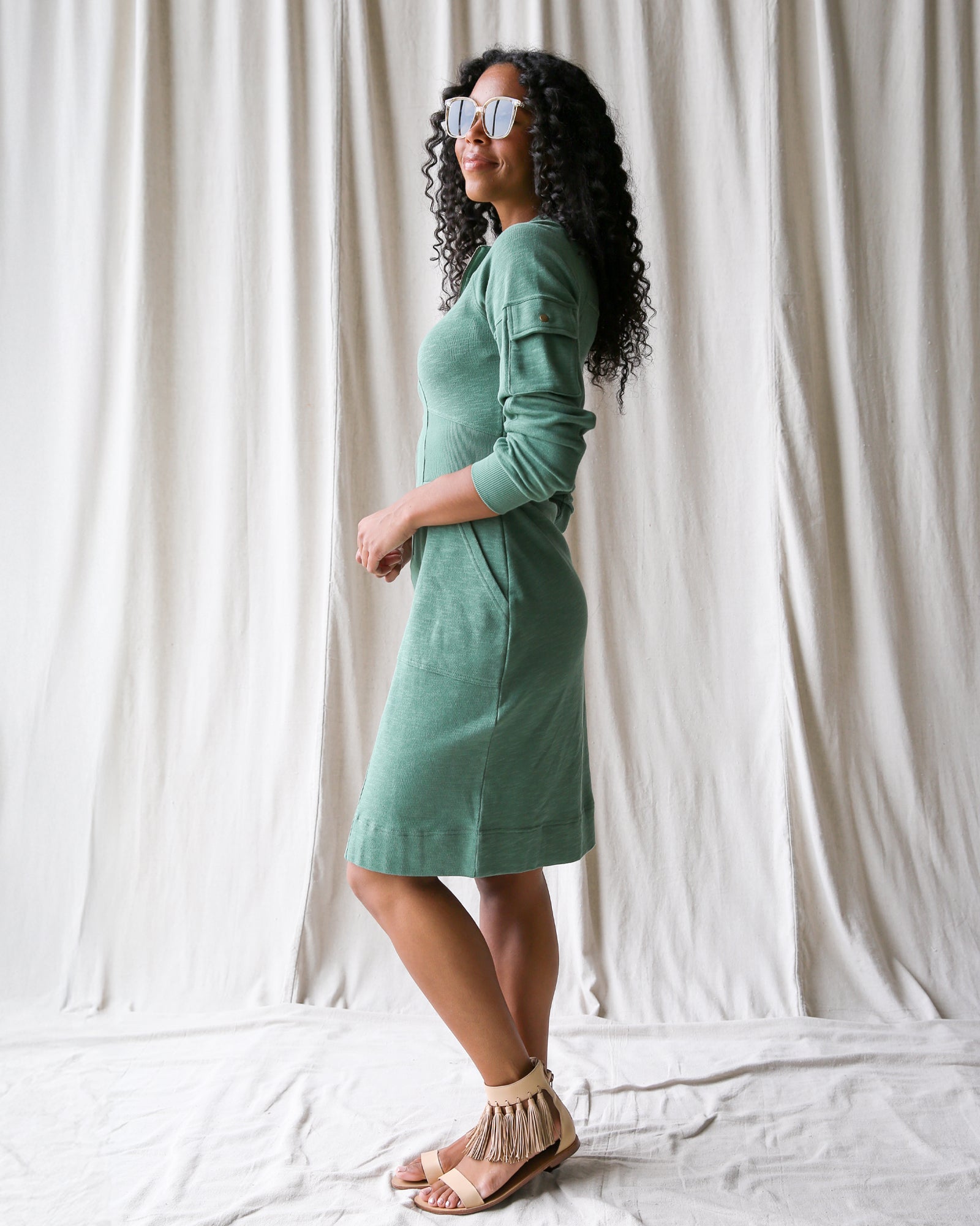 All Aligned Dress Dresses Downeast- Tilden Co.