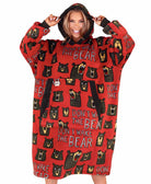 Don't Wake The Bear Blanket Hoodie Blanket LazyOne- Tilden Co.