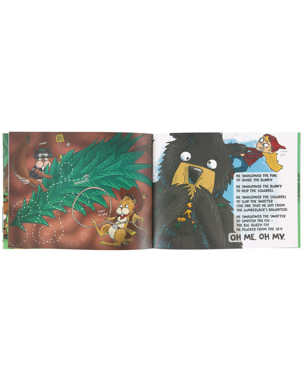 Old Bear Who Swallowed a Fly Book book LazyOne- Tilden Co.