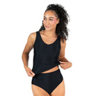 V Neck Long Tankini Top Swim Top Janela Bay- Tilden Co.