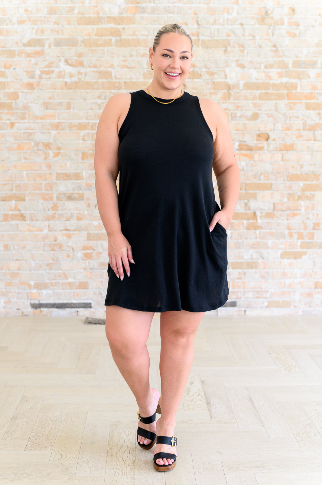 Back it Up Crisscross Cut-Out Back Dress Dresses Ave Shops- Tilden Co.