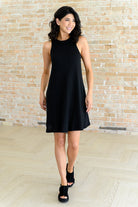 Back it Up Crisscross Cut-Out Back Dress Dresses Ave Shops- Tilden Co.