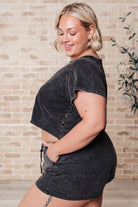 Back to Reality Mineral Wash Short Set Jumpsuit Ave Shops- Tilden Co.